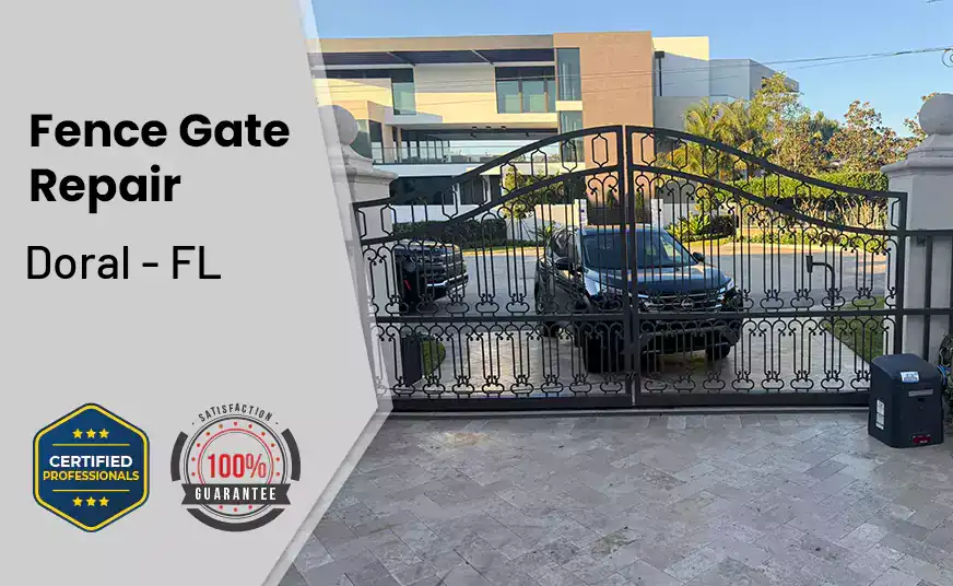 Fence Gate Repair Doral - FL 