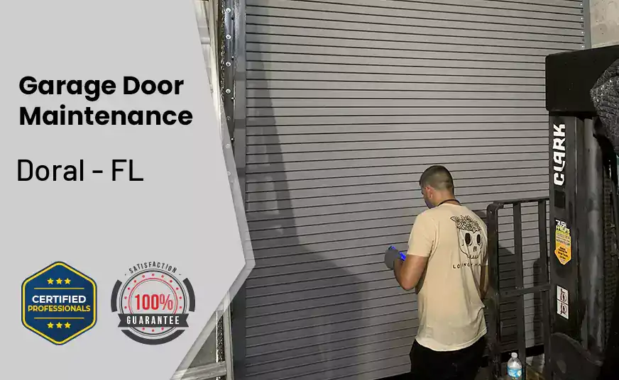Garage Door Maintenance Doral - FL 