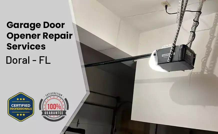 Garage Door Opener Repair Services Doral - FL 
