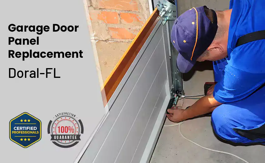 Garage Door Panel Replacement Doral-FL 
