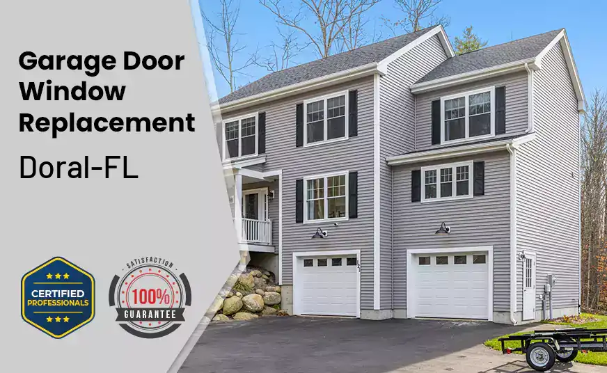 Garage Door Window Replacement Doral-FL 