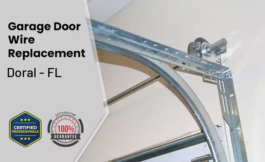 Garage Door Wire Replacement Doral - FL 