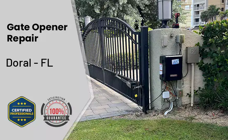 Gate Opener Repair Doral - FL 