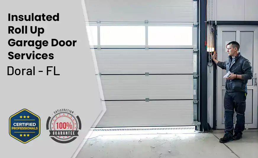 Insulated Roll Up Garage Door Doral - FL 