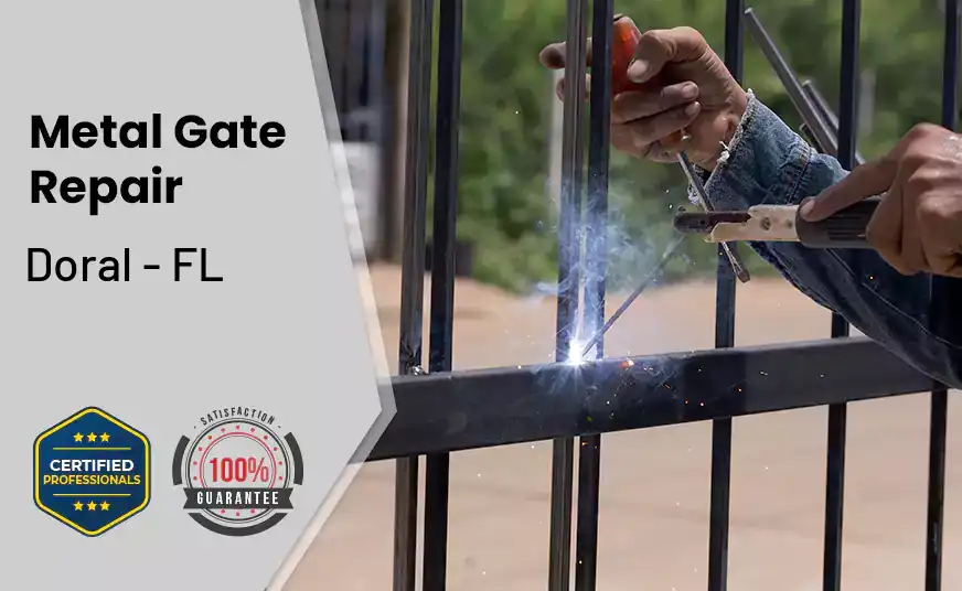 Metal Gate Repair Doral - FL 