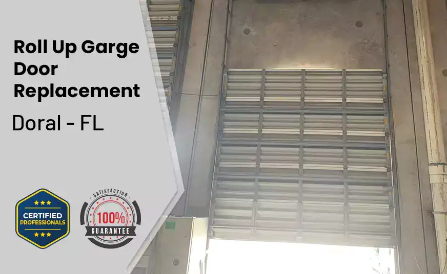 Roll Up Garage Door Replacement Doral - FL 