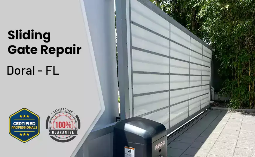 Sliding Gate Repair Doral - FL 
