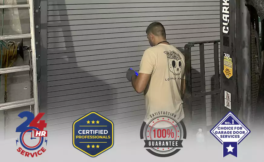 Garage Door Bottom Panel Repair in Doral, FL