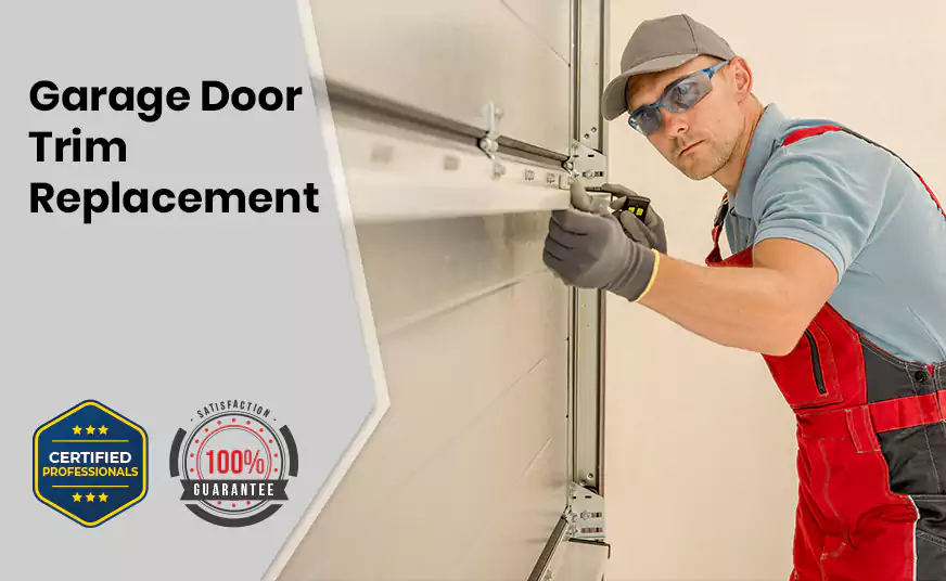 Garage Door Trim Replacement in Doral, FL