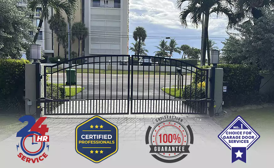 Electric Driveway Gate Repair in Doral, FL