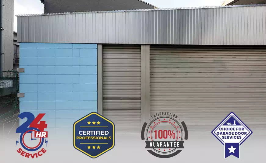 Commercial Metal Roll Up Garage Doors Installation in Doral, FL