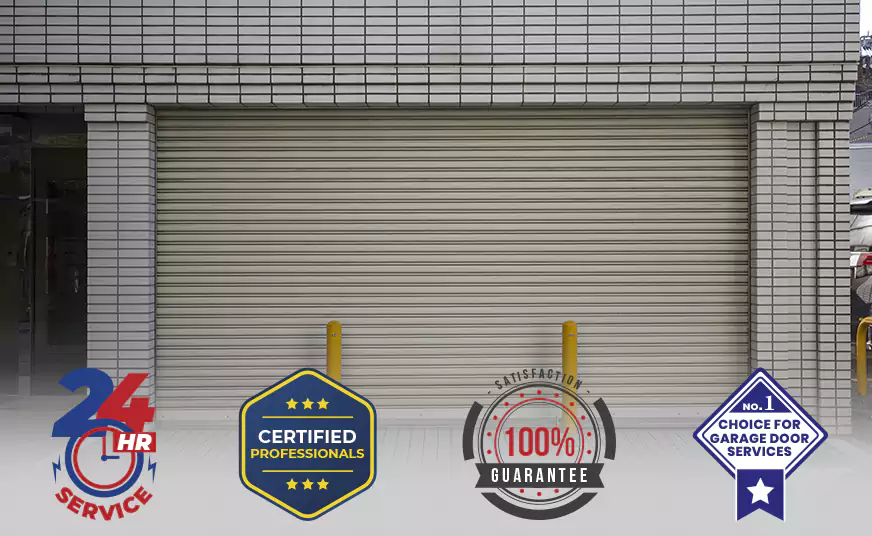 New Amarr Automatic Roll Up Garage Doors Installation in Doral, FL