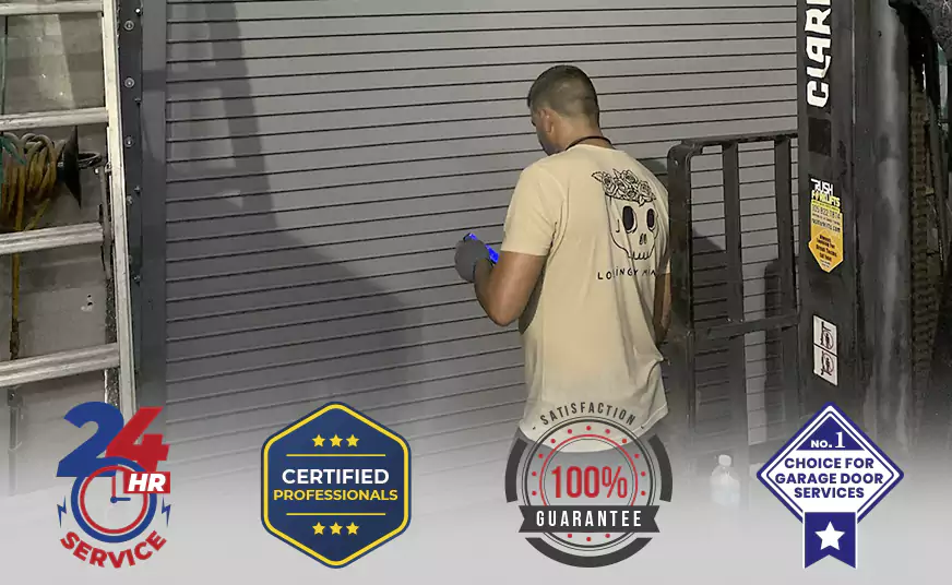 Single Track Garage Door Seal Replacement in Doral, FL